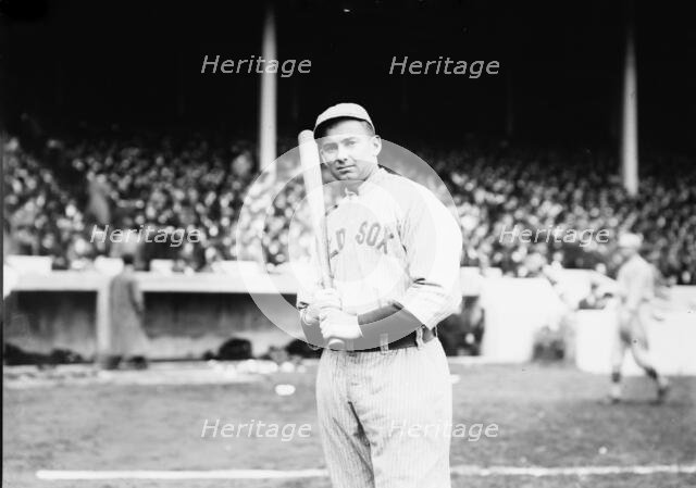 Duffy Lewis, Boston AL (baseball), 1912. Creator: Bain News Service.