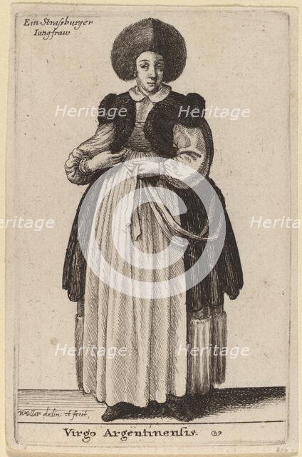 Virgo Argentinensis. Creator: Wenceslaus Hollar.