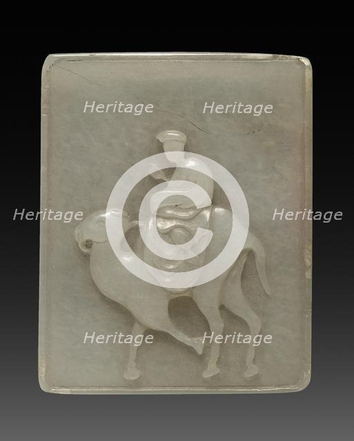 Seal Box (lid), 1644-1700. Creator: Unknown.