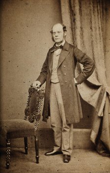 David Thomas Ansted, c1850s. Creator: Maull & Polyblank.