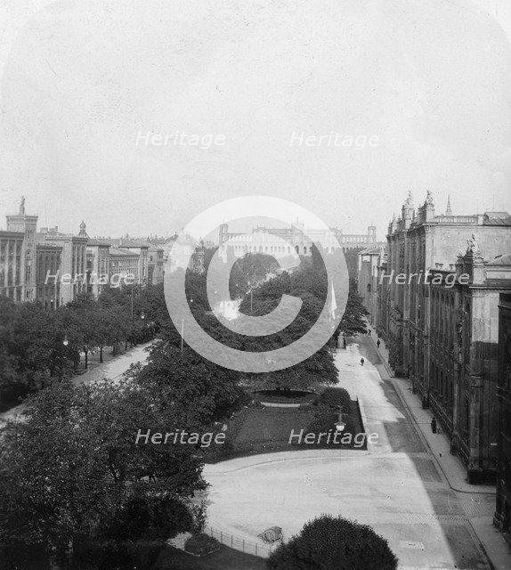 Maximilianstrasse, Munich, Germany, c1900s.Artist: Wurthle & Sons