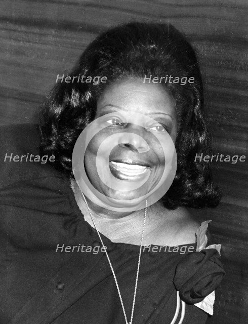 Mary Lou Williams, President Hotel, London, 1978.   Artist: Brian O'Connor.