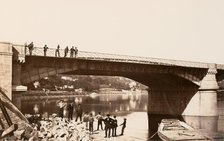 Pont de la Mulatiere, ca. 1861. Creator: Edouard Baldus.
