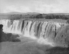 'The Falls of Juanacatlau', 19th century. Artist: Unknown.