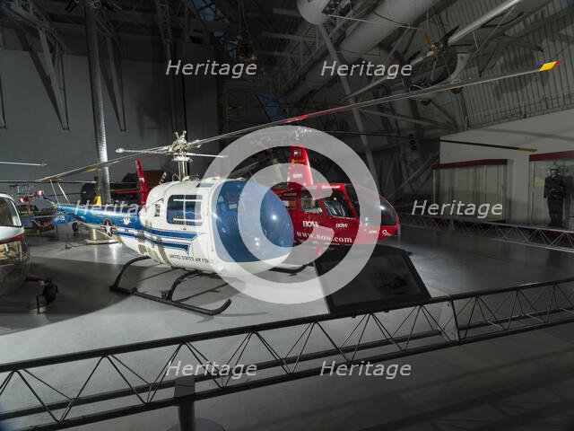 Bell H-13J, ca. 1957. Creator: Bell Helicopter Textron Inc..