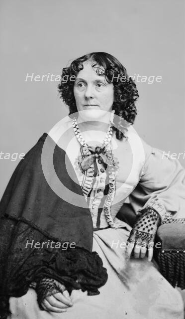 Mrs. J.E. Rea, between 1855 and 1865. Creator: Unknown.