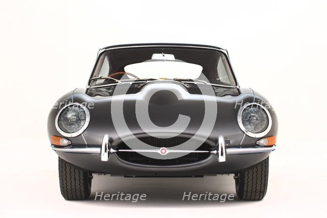 1966 Jaguar E type Series 1 fixed head coupe. Creator: Unknown.