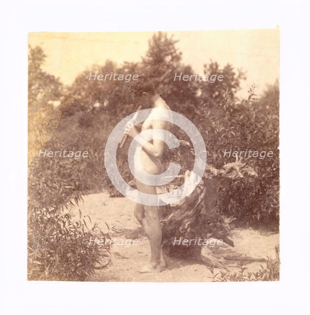 Standing Piper (Study for "Arcadia"), c. 1883. Creator: Thomas Eakins.