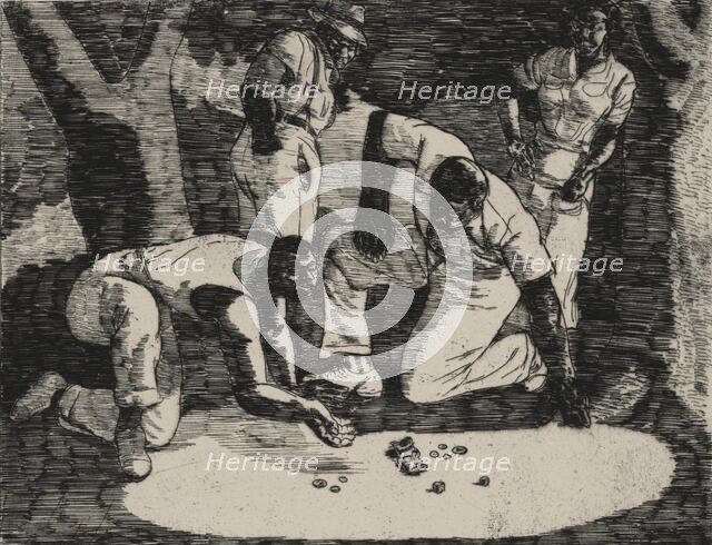 Roll Them Bones, ca.1935 - 1943. Creator: Irving Guyer.