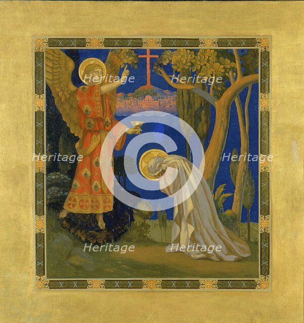 Gethsemane, 1915-1925. Creator: H. Siddons Mowbray.