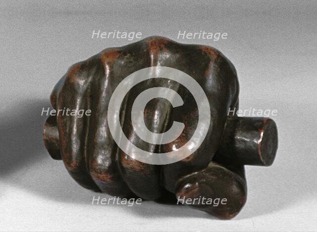 Lincoln's Right Hand, 1860. Creator: Leonard Wells Volk.