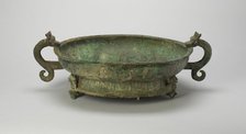 Basin, Western Zhou dynasty ( 1046-771 BC ), 9th/7th century B.C. Creator: Unknown.