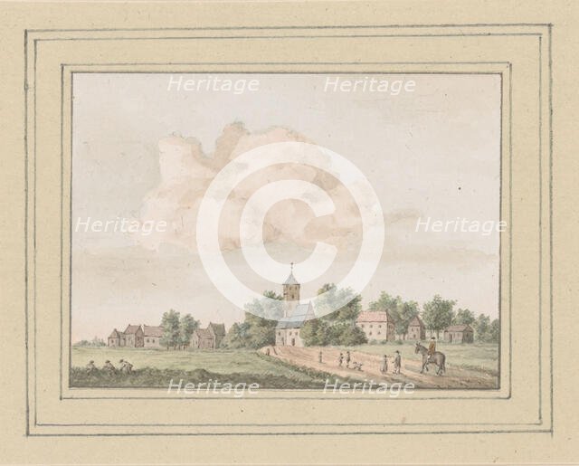 View of Serooskerke in Zeeland, in or after 1754-c. 1800. Creator: Anon.
