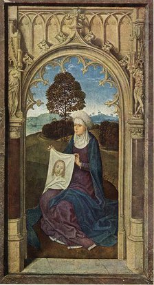 'Saint Veronica', 1470-1475. Creator: Hans Memling.