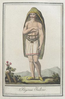 Costumes de Différents Pays, 'Paysan Indous', c1797. Creator: Jacques Grasset de Saint-Sauveur.
