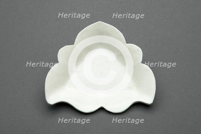 Tri-Lobed Dish with Butterfly, Liao dynasty (907-1125), 12th century. Creator: Unknown.