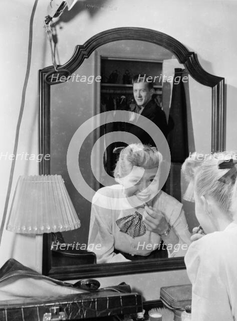 Portrait of June Christy and Bob Cooper, 1947 or 1948. Creator: William Paul Gottlieb.