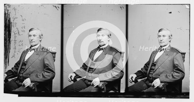 Howard, Hon. Jacob Merritt of Mich., ca. 1860-1865.  Creator: Unknown.