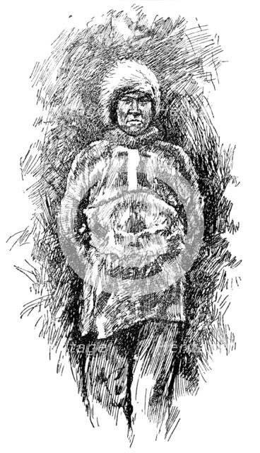 Lord Lonsdale’s travels in the Arctic regions of North America: Esquimaux of Alaska, 1890. Creator: Unknown.