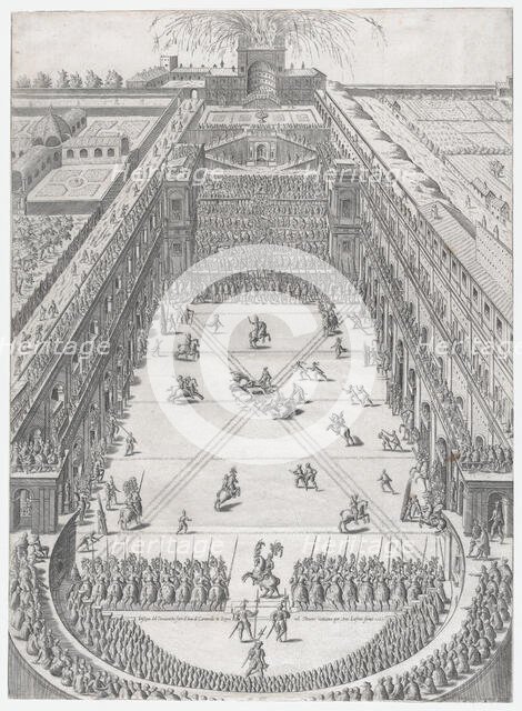 Speculum Romanae Magnificentiae: Marriage of Annibale Altemps and Ortensia Borromeo, Rome,..., 1565. Creator: Etienne Duperac.