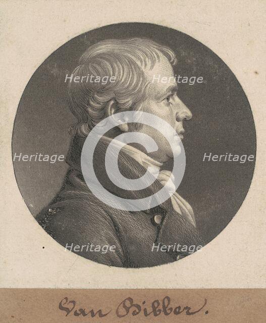 Toppan Webster, 1803-1804. Creator: Charles Balthazar Julien Févret de Saint-Mémin.