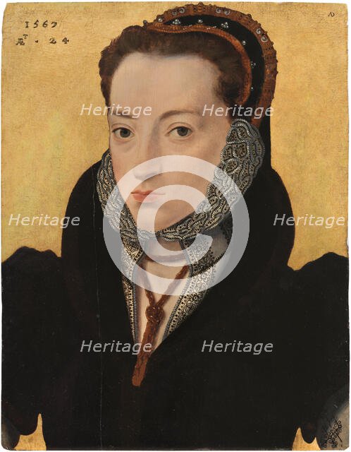 Portrait of Mary, Queen of Scots (1542-1587), 1567. Creator: Derickson, Arnold (active 1567-1569).