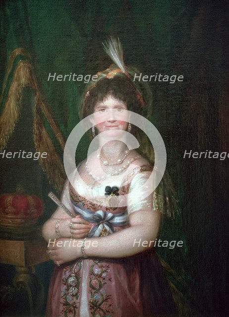 Portrait of Queen Maria Luisa, 18th century. Artist: Unknown