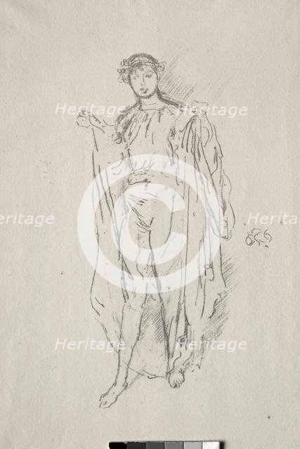 The Girl. Creator: James McNeill Whistler (American, 1834-1903).