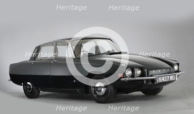 1961 Rover T4 gas turbine car. Artist: Unknown.