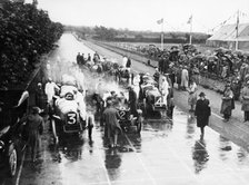 Start of a TT race,1922. Artist: Unknown