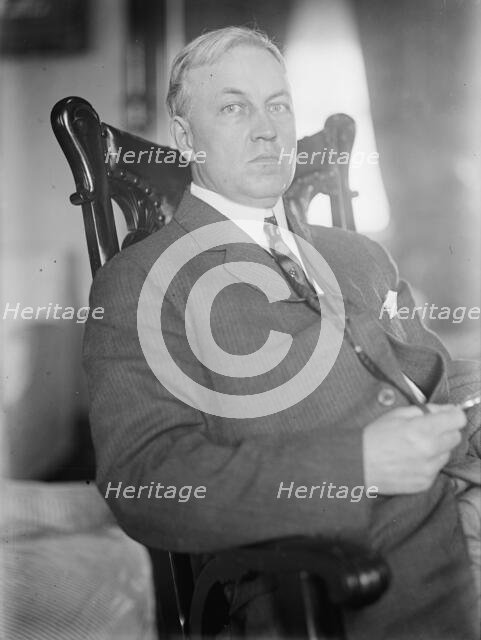 William Kelly, Private Secretary To Secretary Bryan, 1913. Creator: Harris & Ewing.