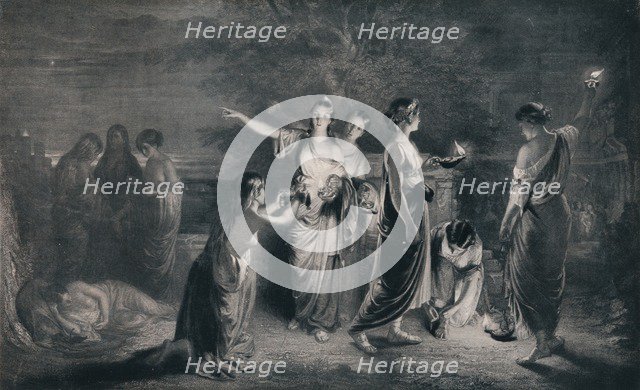 'The Wise and Foolish Virgins', c1900, (1911). Artist: JG Lander.