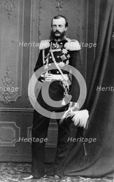 Grand Duke Michael Nikolaevich of Russia, c1860s(?). Artist: E Westly & Co