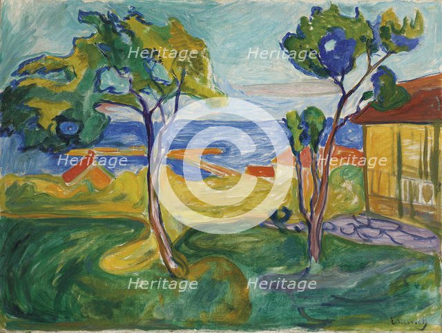 Hagen i Asgardstrand, 1904-1905. Artist: Munch, Edvard (1863-1944)