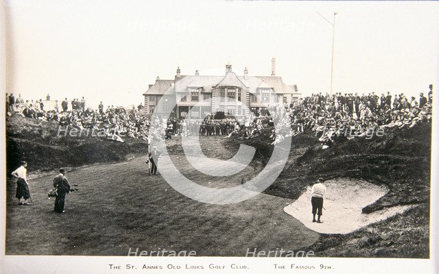 The St Annes Old Links golf club. The famous ninth. Artist: Unknown