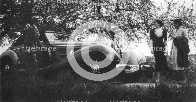 Mercedes-Benz car, c1930s. Artist: Unknown