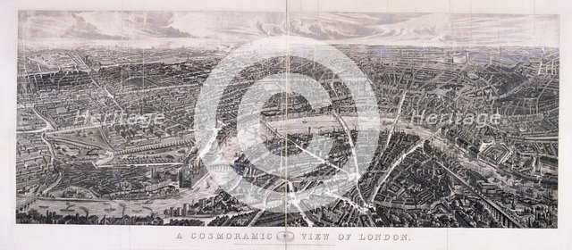 View of London, 1843. Artist: Anon