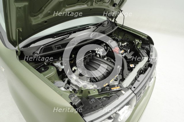 Nissan Cube 2008. Artist: Simon Clay.