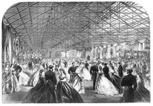 Ball in honour of the Prince and Princess of Wales at the Royal Victualling Yard..., 1865. Creator: Unknown.