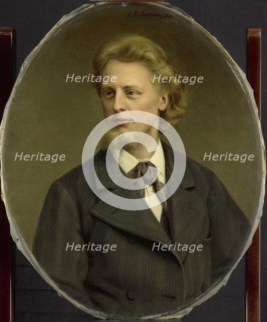Portrait of Jacques Fabrice Herman Perk (1859-1881), 1882. Creator: Jan Hendrik Neuman.