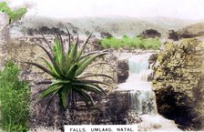 Umlaas Falls, South Africa, c1920s.Artist: Cavenders Ltd