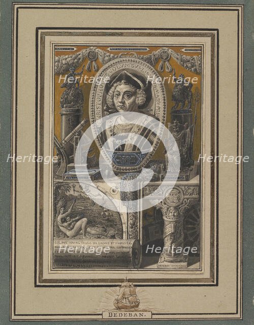 Christopher Columbus, n.d.. Creator: Jean-Baptiste Dedeban.