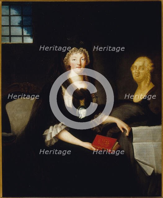 Portrait of Marie-Antoinette at the temple, c1793. Creator: Anne Flore Millet.