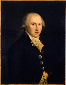 Portrait considered to be Augustin de Robespierre, known as Robespierre le Jeune (1763-1794), c1790. Creator: Unknown.