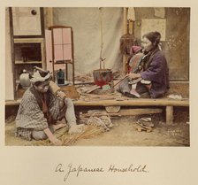 A Japanese Household, about 1873-1883. Creator: Shinichi Suzuki I.