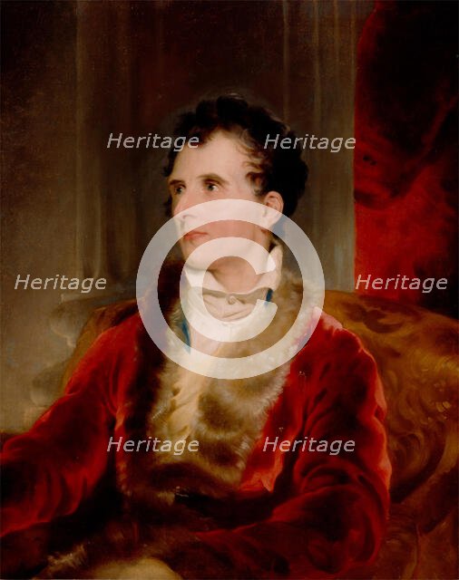 Portrait of Antonio Canova, c1818. Creator: Thomas Lawrence.