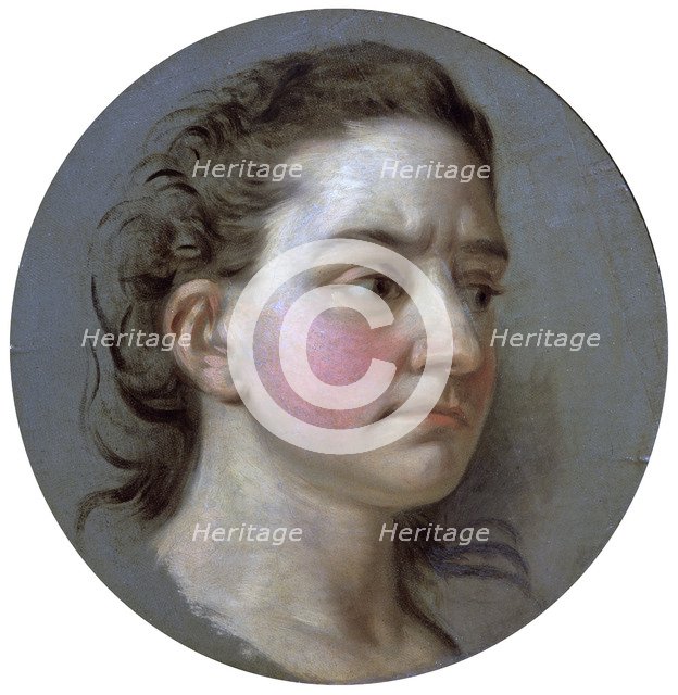 'Portrait of a Woman,' 18th century.  Artist: Jean Baptiste van Loo