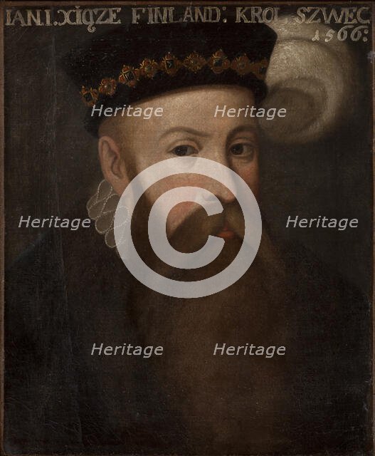 Portrait of John III Vasa (1537-1592), King of Sweden, 2nd half of 16th century. Creator: Unknown.