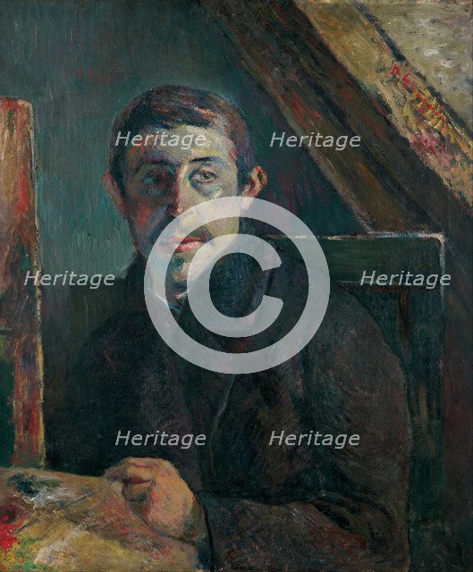 Self-Portrait. Artist: Gauguin, Paul Eugéne Henri (1848-1903)