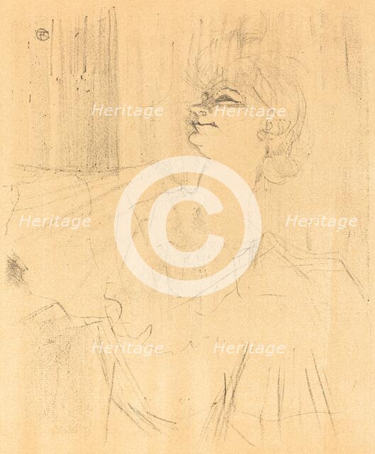 To Menilmontant from Bruant (A Ménilmontant, de Bruant), 1898. Creator: Henri de Toulouse-Lautrec.